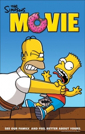 The Simpsons Movie poster