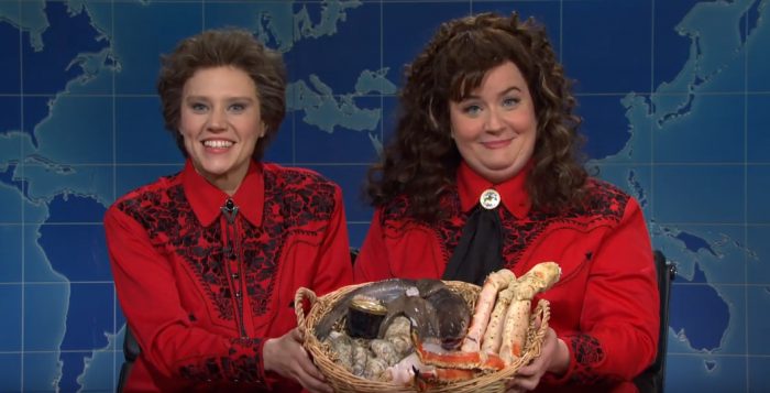 Saturday Night Live - Kate McKinnon and Aidy Bryant