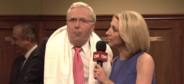 Beck Bennett as Mitch McConnell