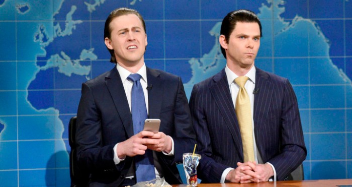 Saturday Night Live - Weekend Update - Eric and Donald Trump Jr.