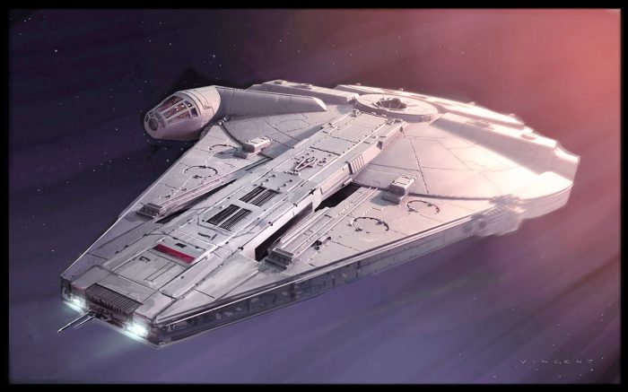 Alternate Millennium Falcon Designs - Solo A Star Wars Story