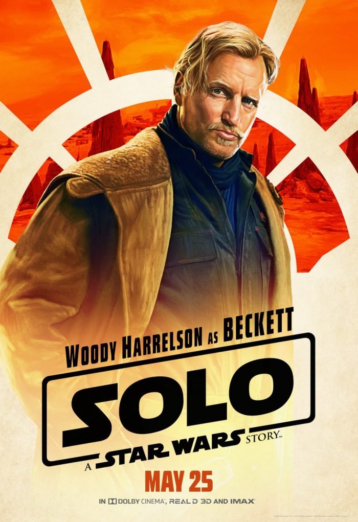 Solo character poster Beckett