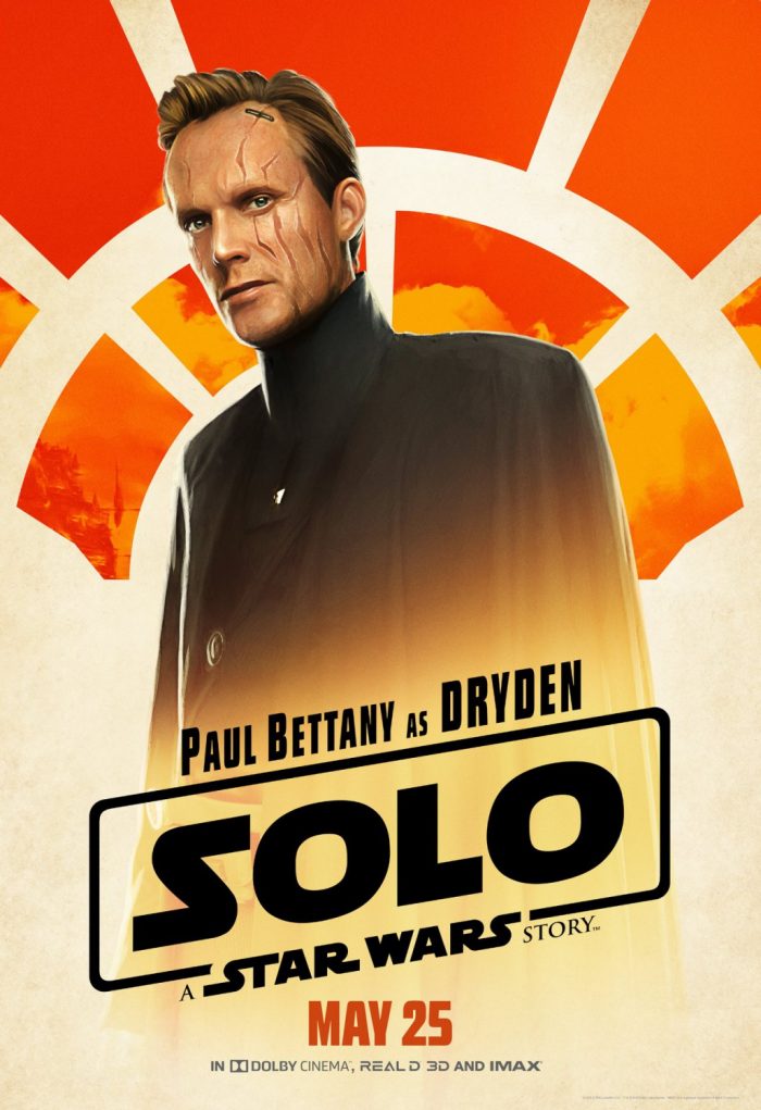 Solo Character Posters Dryden