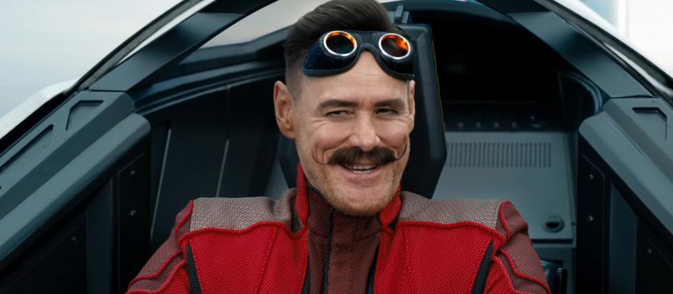 sonic the hedgehog jim carrey