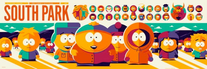 South Park - Tom Whalen Print