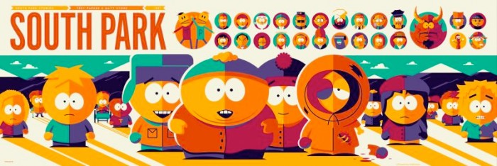 South Park - Tom Whalen Print