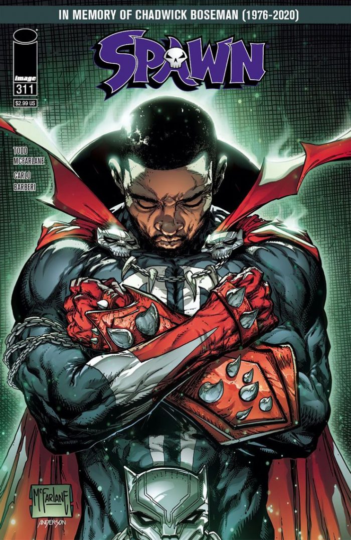 Spawn Tribute to Chadwick Boseman