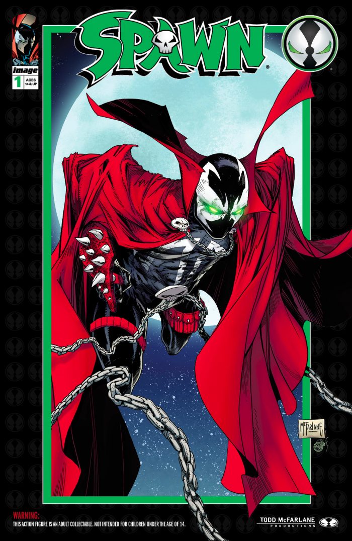 Spawn #1 Remastered Cover
