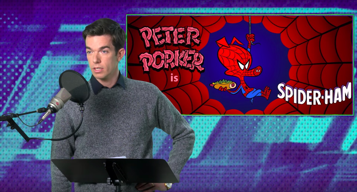 'Spider-Man: Into The Spider-Verse' Featurette: John Mulaney Hams It Up