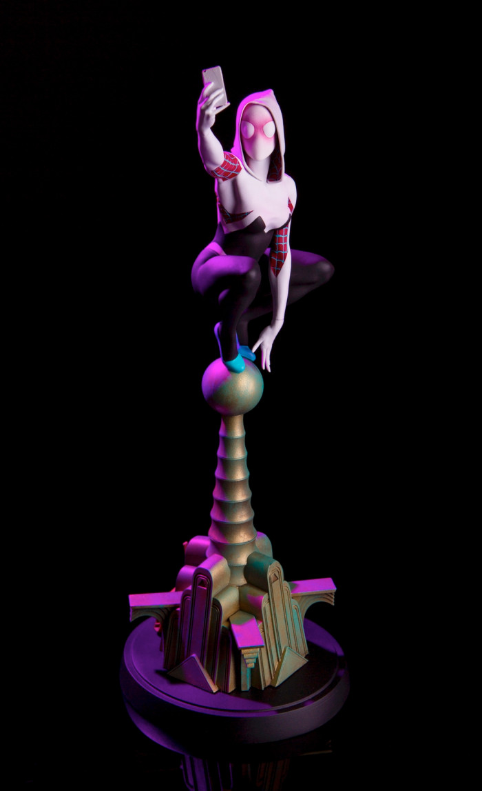 Spider-Gwen Mondo Statue