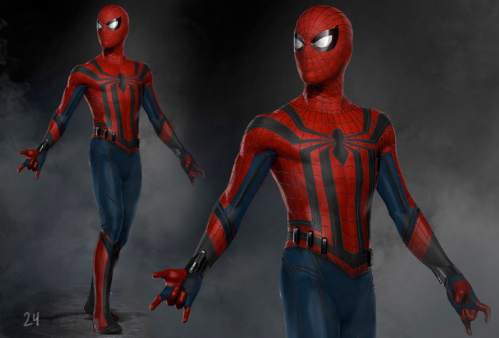 Spider-Man Concept Art - Captain America: Civil War