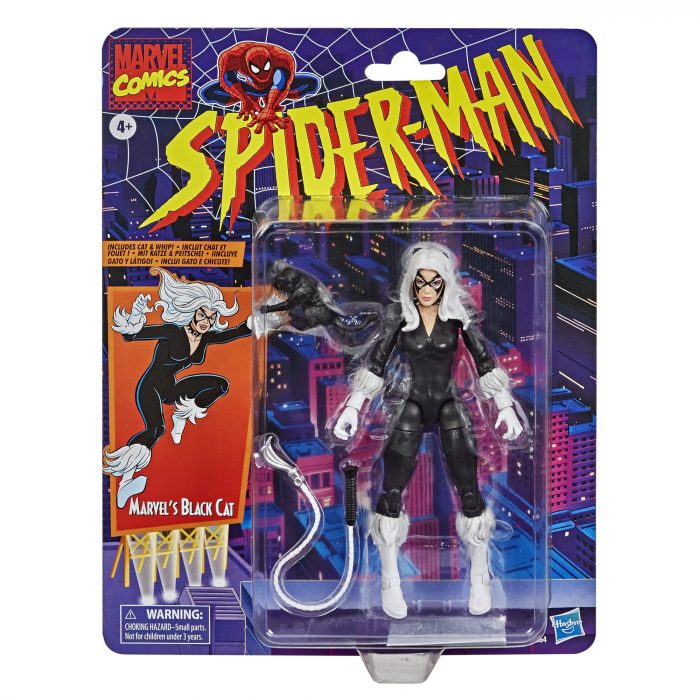 Marvel Legends - Black Cat - Retro Spider-Man Figure