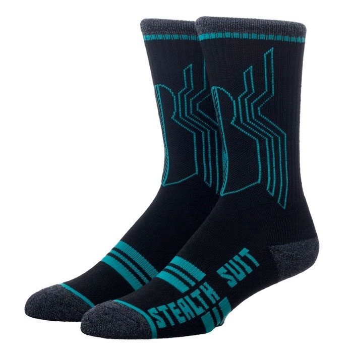 Spider-Man Far From Home Stealth Suit Socks