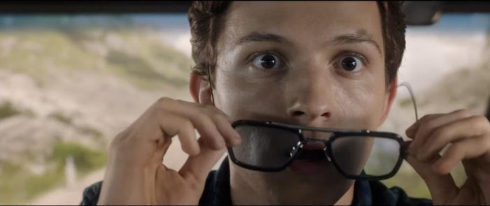 Tom Holland as Peter Parker in "Spider-Man Far From Home"