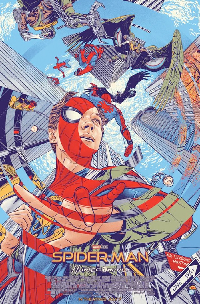 Spider-Man Homecoming Mondo Poster