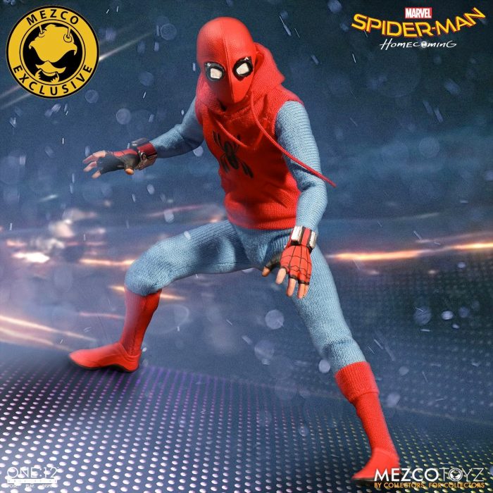 Spider-Man Homecoming Mezco Toyz Homemade Suit Figure