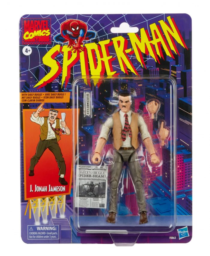 Spider-Man Marvel Legends Figure - J. Jonah Jameson