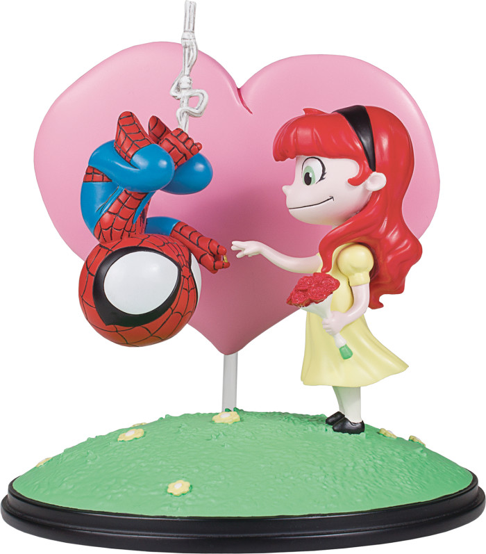 Spider-Man and Mary Jane Animated Statue