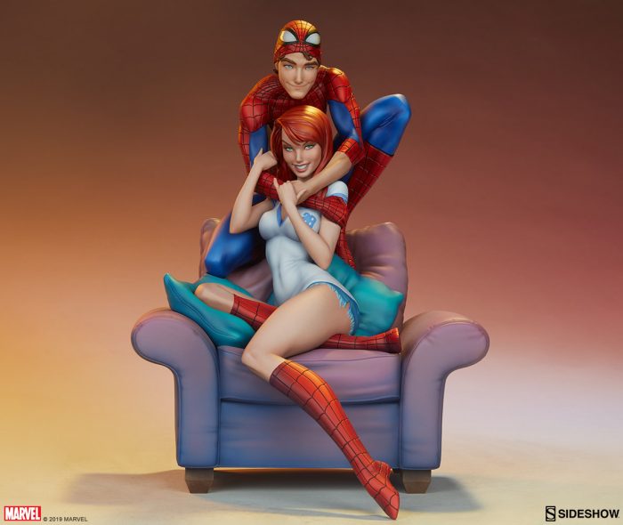 Spider-Man and Mary Jane Maquette