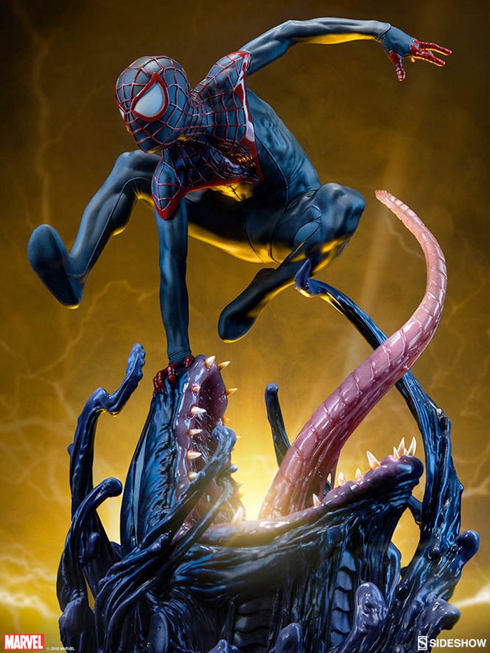 Spider-Man Statue - Miles Morales