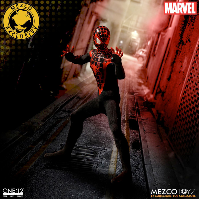 Miles Morales Spider-Man - Mezco Toyz Figure