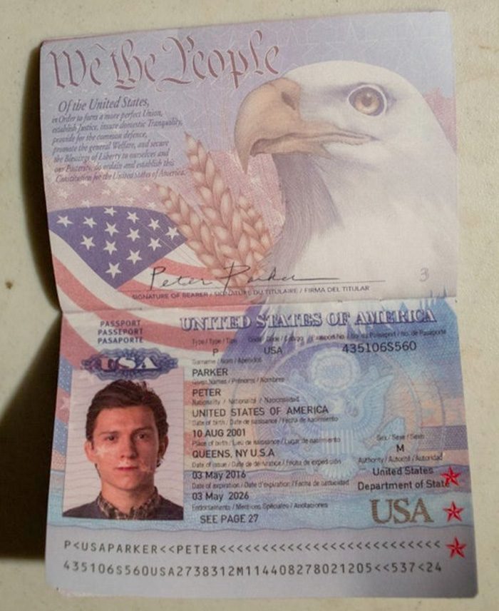 Spider-Man - Peter Parker Passport