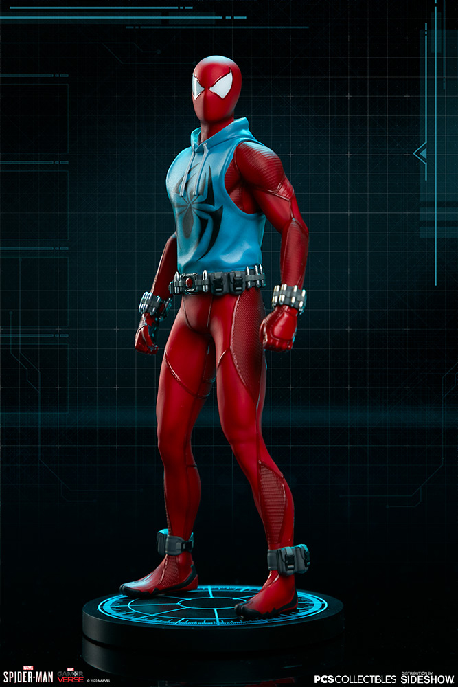 Spider-Man PS4 - Scarlet Spider Statue