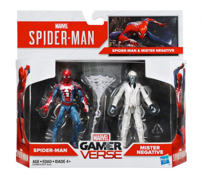 Spider-Man PS4 Action Figure Two-Pack