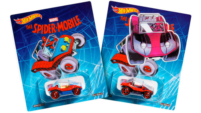 Spider-Man Spider-Mobile Hot Wheels