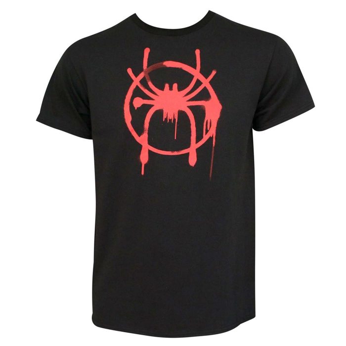 Spider-Man into the Spider-Verse Graffiti Logo T-Shirt