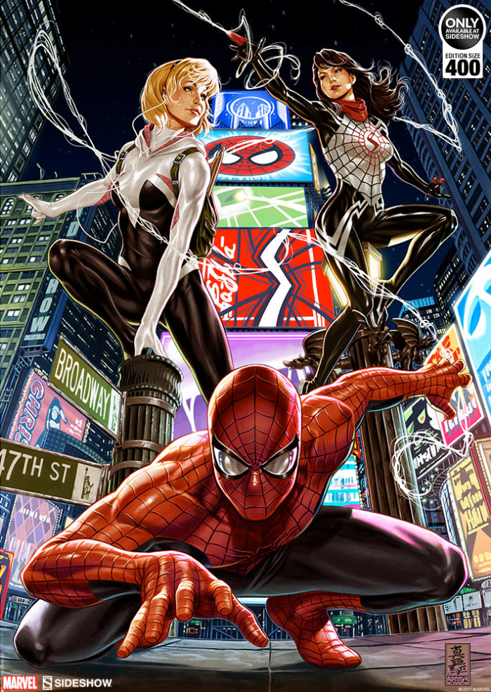 Spider-Man Spider-Verse Print by Mark Brooks