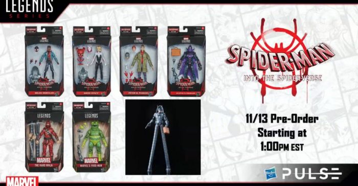 Marvel Legends Spider-Man: Into the Spider-Verse Figures