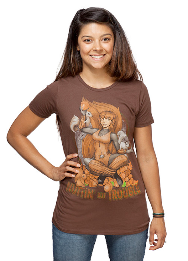 Squirrel Girl Nuttin But Trouble T-Shirt