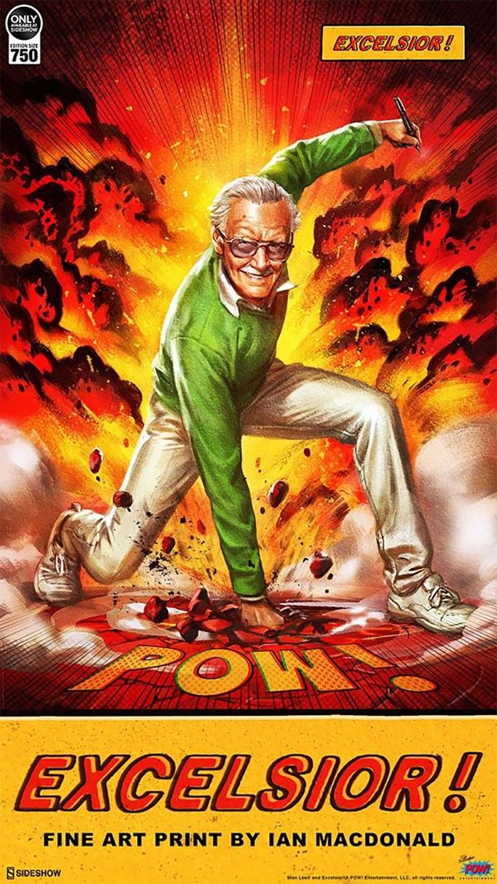 Stan Lee - Excelsior Fine Art Print from Sideshow