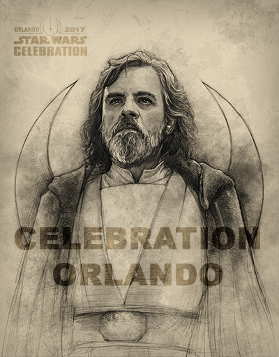 star wars celebration badge art