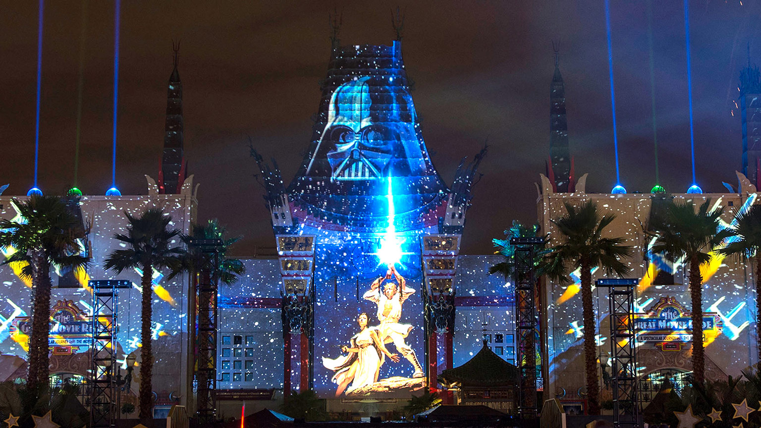 Theme Park Bits 'Nightmare Before Christmas' Ride Concept, 'Star Wars