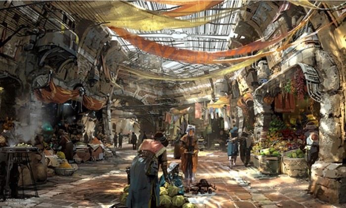 star wars land concept art