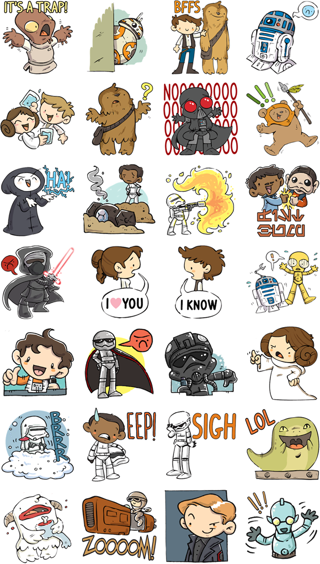 star wars stickers