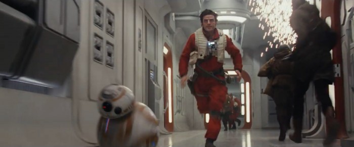 star wars the last jedi trailer 14 poe and bb-8