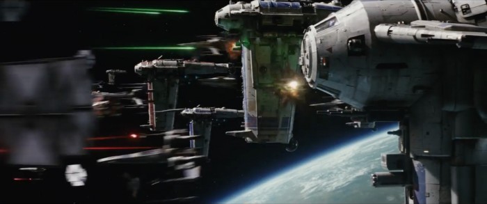 star wars the last jedi trailer 21 space battle