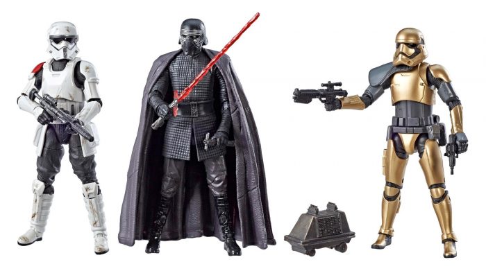 Disney Parks exclusive Star Wars Black Series actions figures