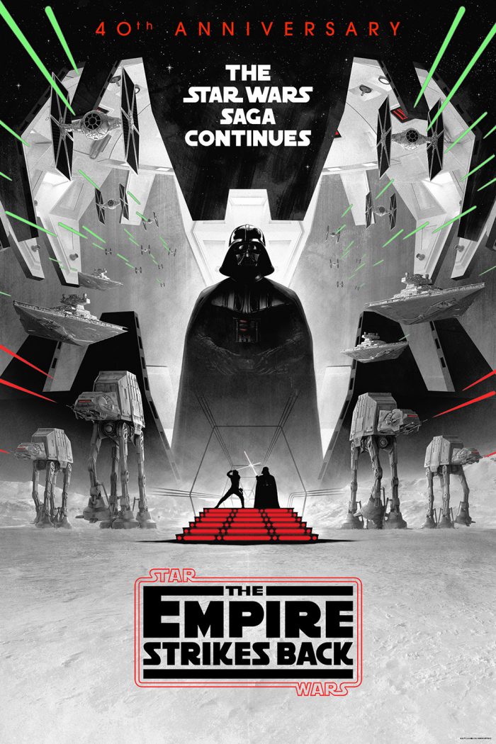 Empire Strikes Back 40th Anniversary Prints