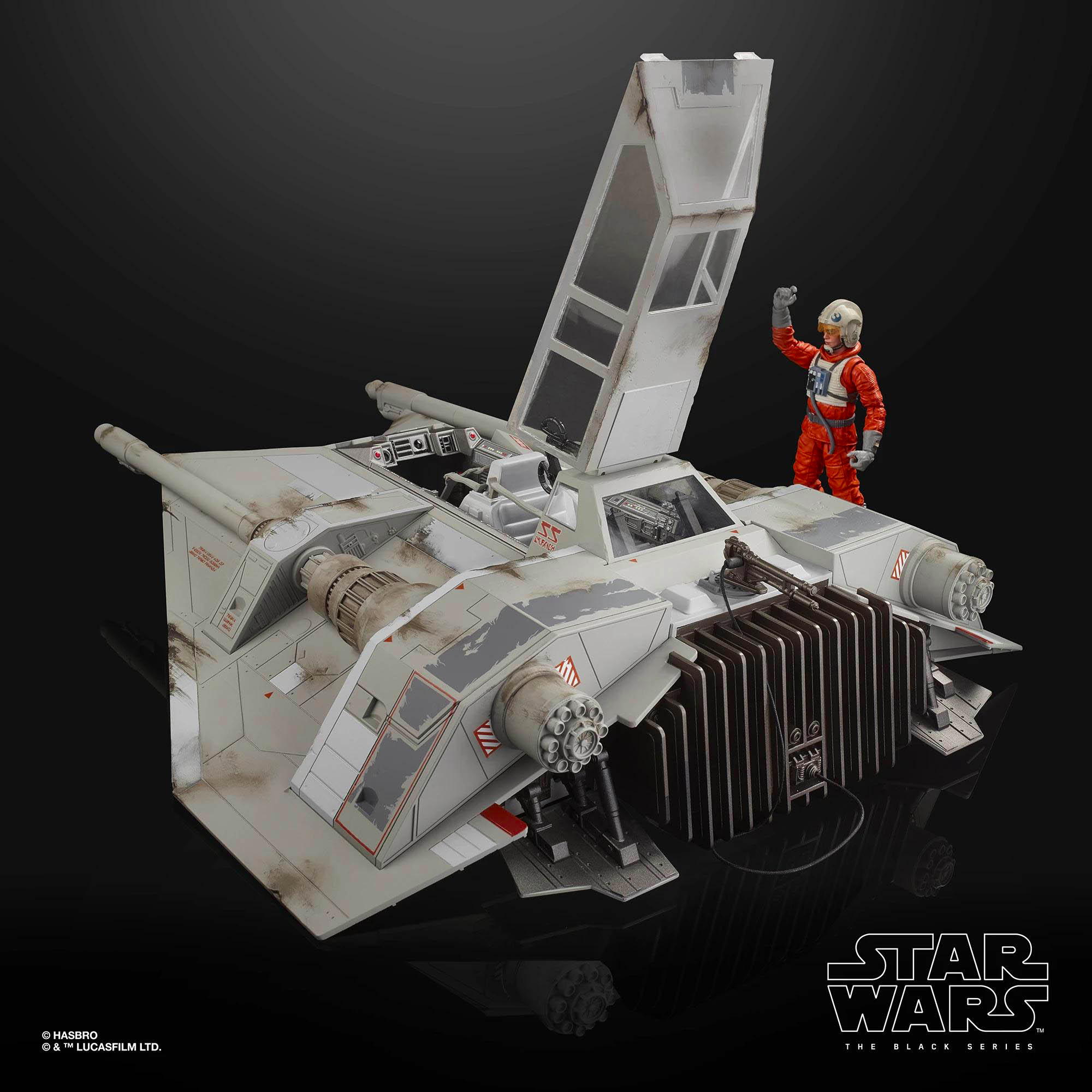 Star Wars Black Series 40th Anniversary Hoth Rebel Snowspeeder 