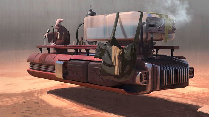 The Art of Star Wars: Galaxy's Edge Book Review