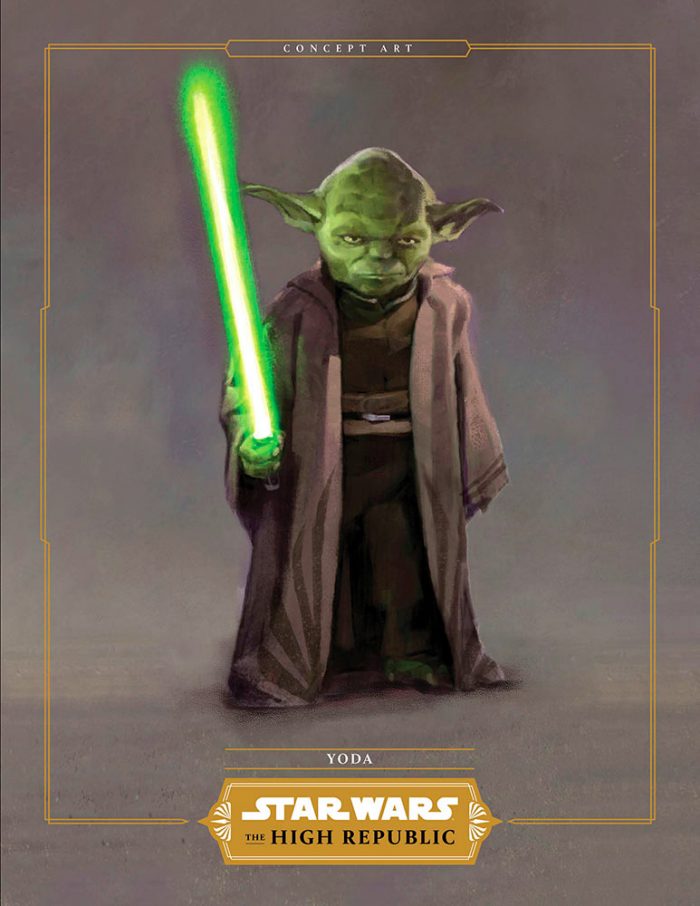 Star Wars: The High Republic Yoda Concept Art