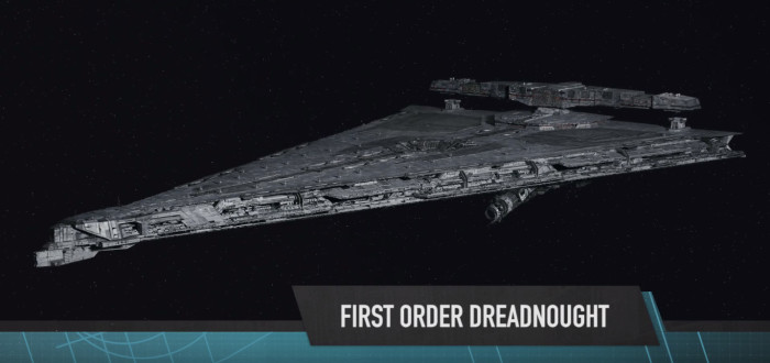 Star Wars The Last Jedi - First Order Dreadnought