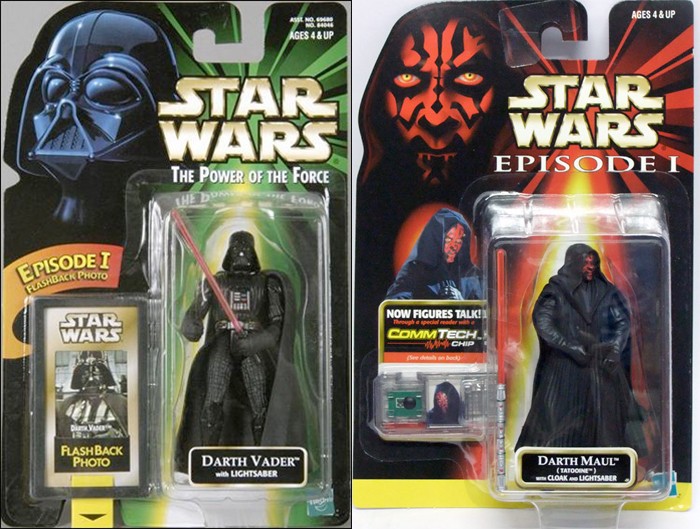 Star Wars - Merchandise Packaging - Darth Maul - Darth Vader