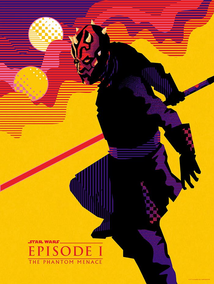 Star Wars: The Phantom Menace Mondo Poster