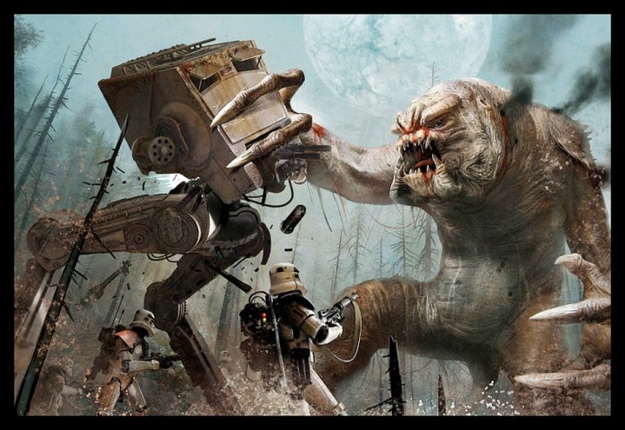 Star Wars - Rancor - AT-ST