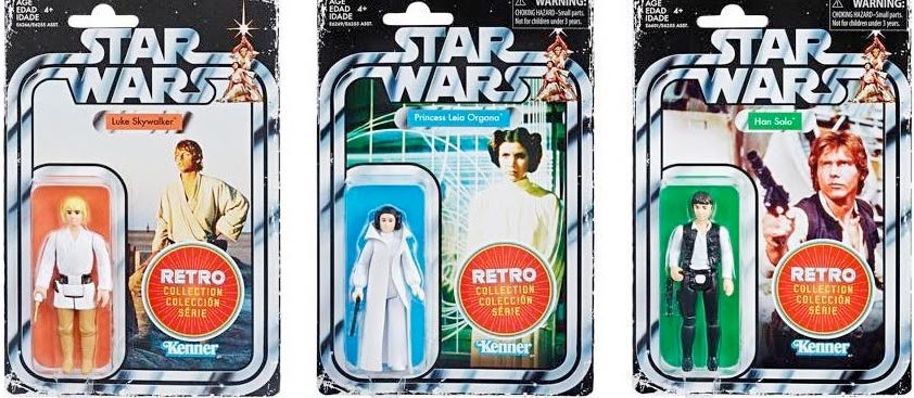 Star Wars Retro Collection 2019 Wave 1 Full Set of 6 Brand New 